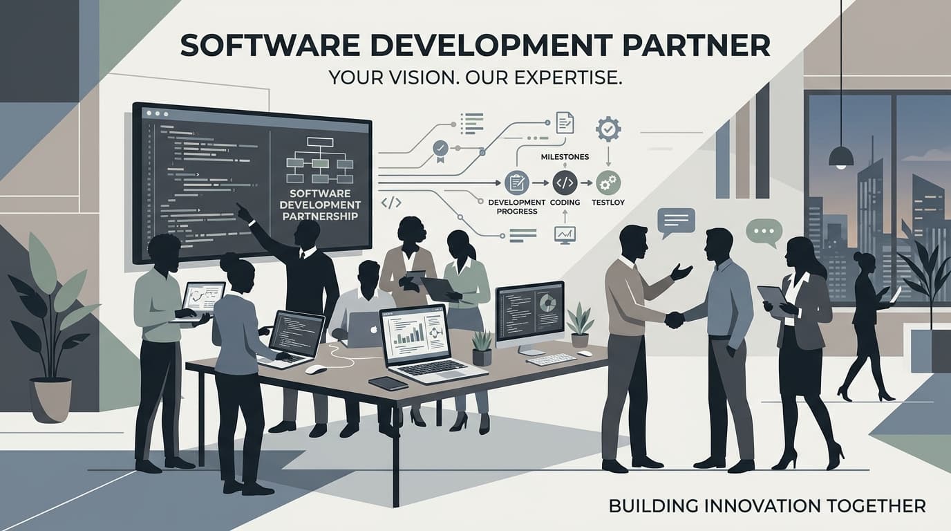 Cover image for "How to Choose the Right Software Development Partner in 2026"