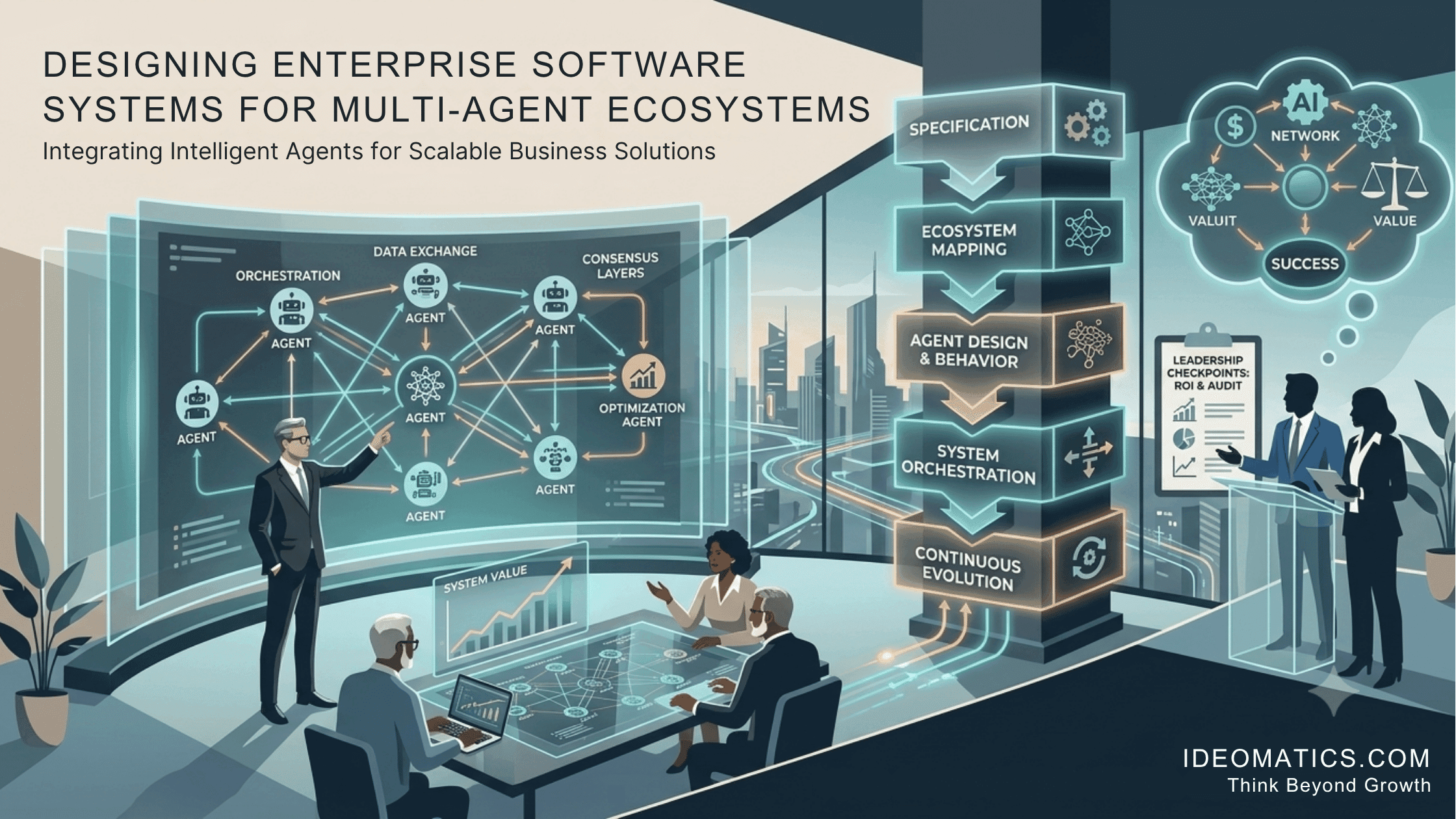 Designing Enterprise Software Systems for Multi-Agent Ecosystems