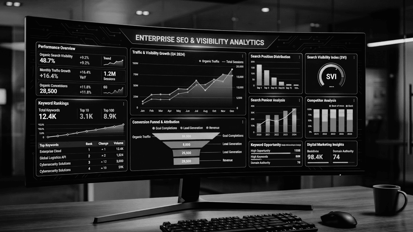 SEO and growth analytics